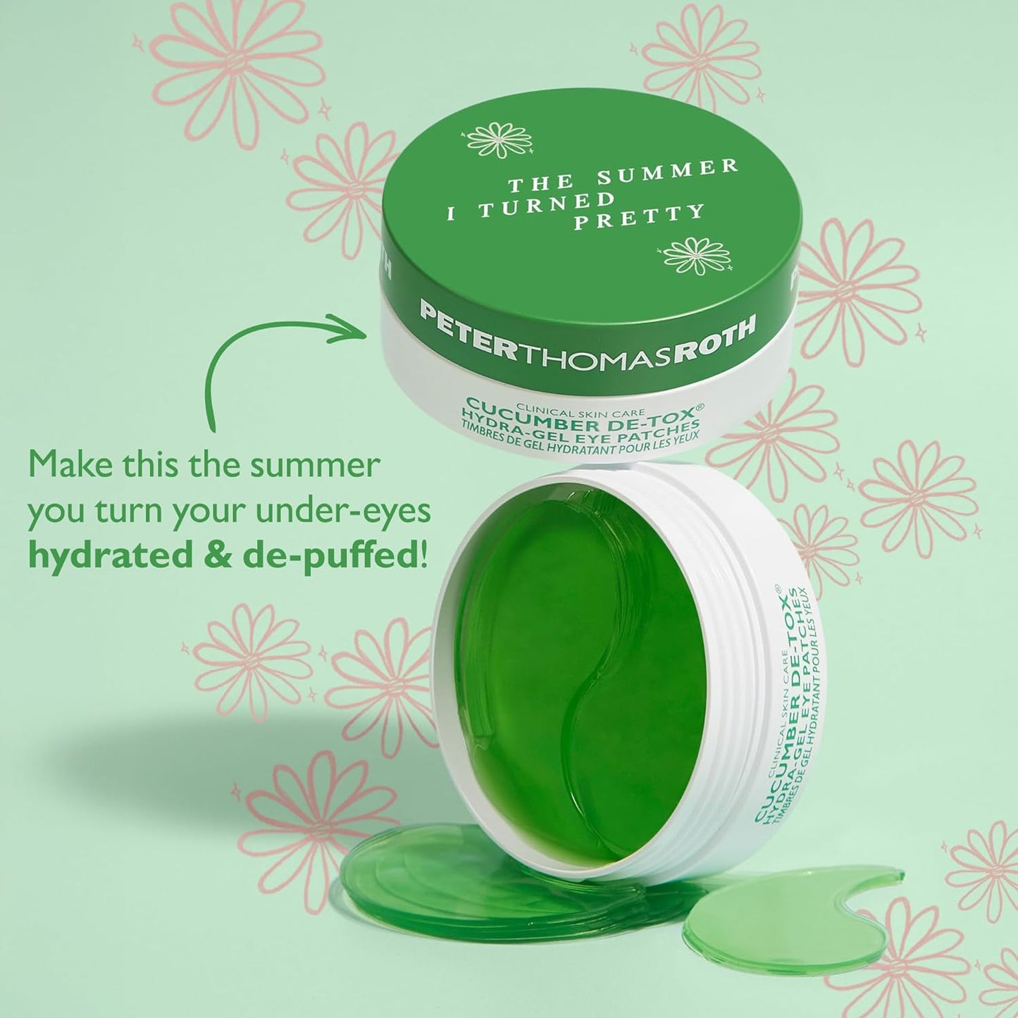 Peter Thomas Roth | The Summer I Turned Pretty x Peter Thomas Roth Travel-Size Cucumber De-Tox Hydra-Gel Eye Patches