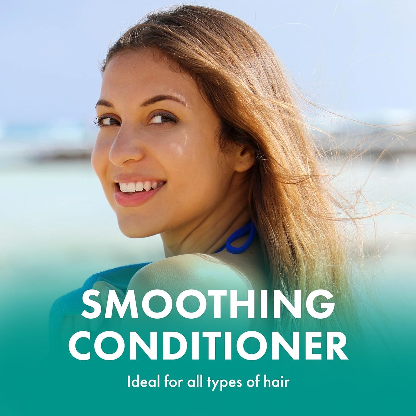 Agave Smoothing Conditioner for Moisture and Frizz Control, 8.5 Fl Oz | Lightweight Hydration, Detangles Hair..