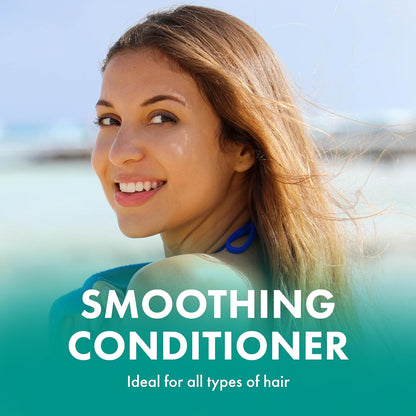 Agave Smoothing Conditioner for Moisture and Frizz Control, 8.5 Fl Oz | Lightweight Hydration, Detangles Hair..