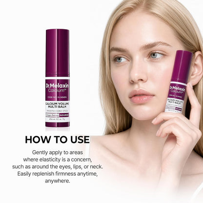 Dr.Melaxin Collagen Multi Balm Stick, Calcium &amp; Adenosine Korean Wrinkle Stick for Eye, Neck & Face..