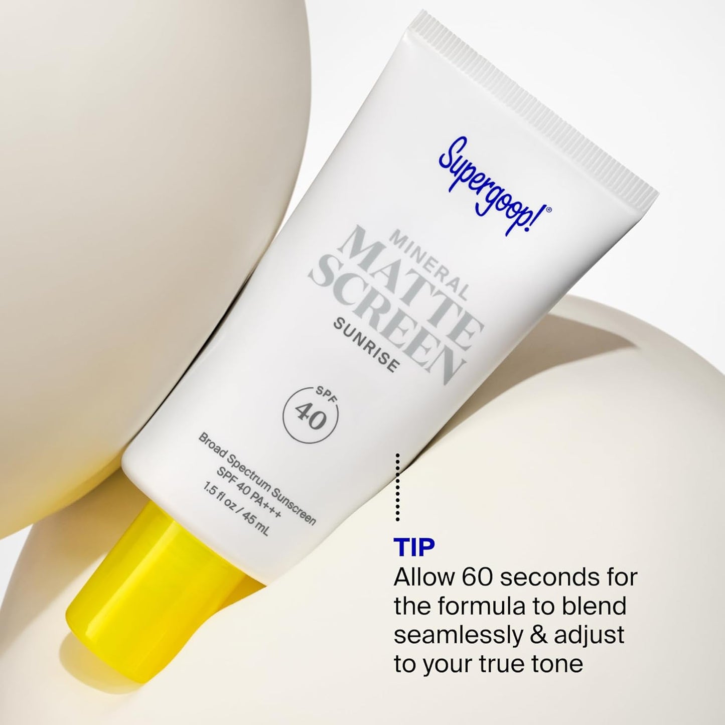 Supergoop! Mineral Mattescreen SPF 40 - Mineral, Oil-Free Broad Spectrum Sunscreen