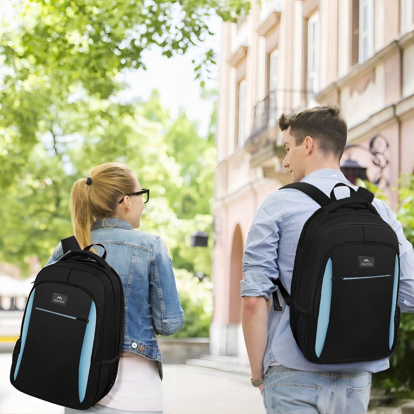 MATEIN Travel Laptop Backpack for Men, Business Anti Theft Slim Sturdy Laptops Backpack