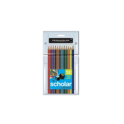 Prismacolor 92804 Scholar Colored Pencils, 12-Count