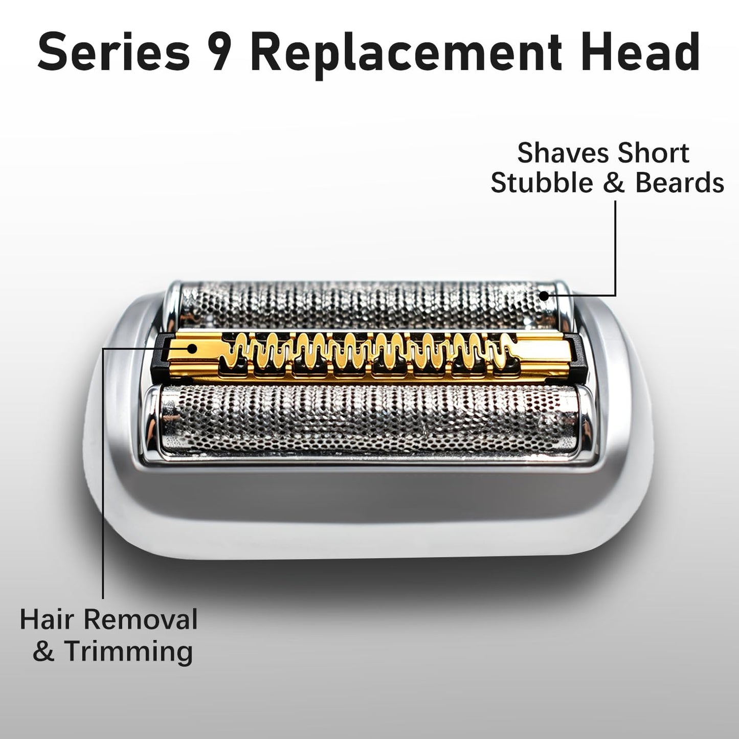 S9 94M Shaver Head for Braun Series 9 &amp; Series 9 Pro, Replacement Foil & Cutter Blade for Braun Electric Razor..