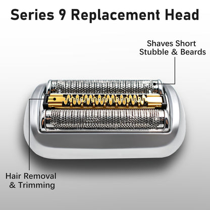 S9 94M Shaver Head for Braun Series 9 &amp; Series 9 Pro, Replacement Foil & Cutter Blade for Braun Electric Razor..