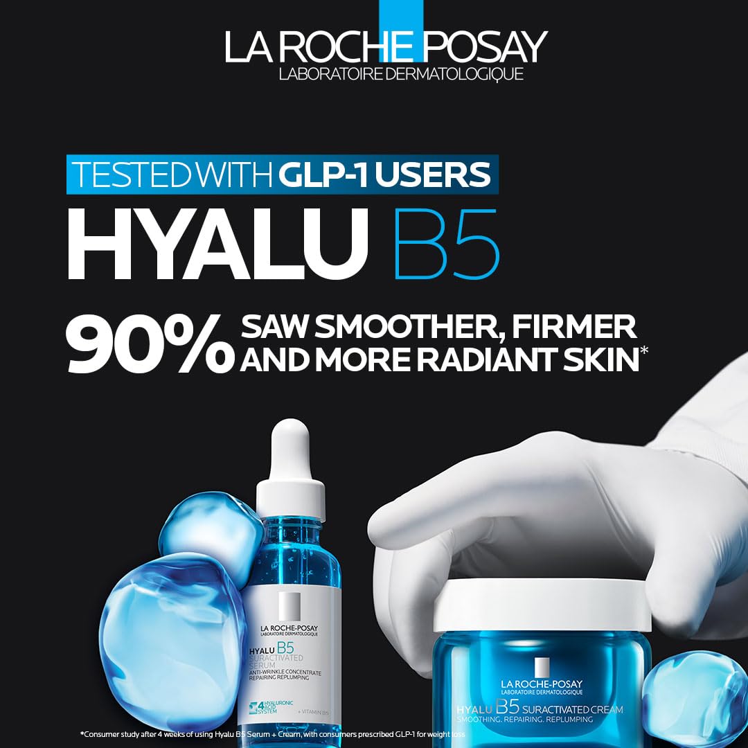 La Roche-Posay Hyalu B5 Suractivated Anti-Aging Face & Neck Cream, Firming Face Moisturizer With 3 Types of Hyaluronic Acid..