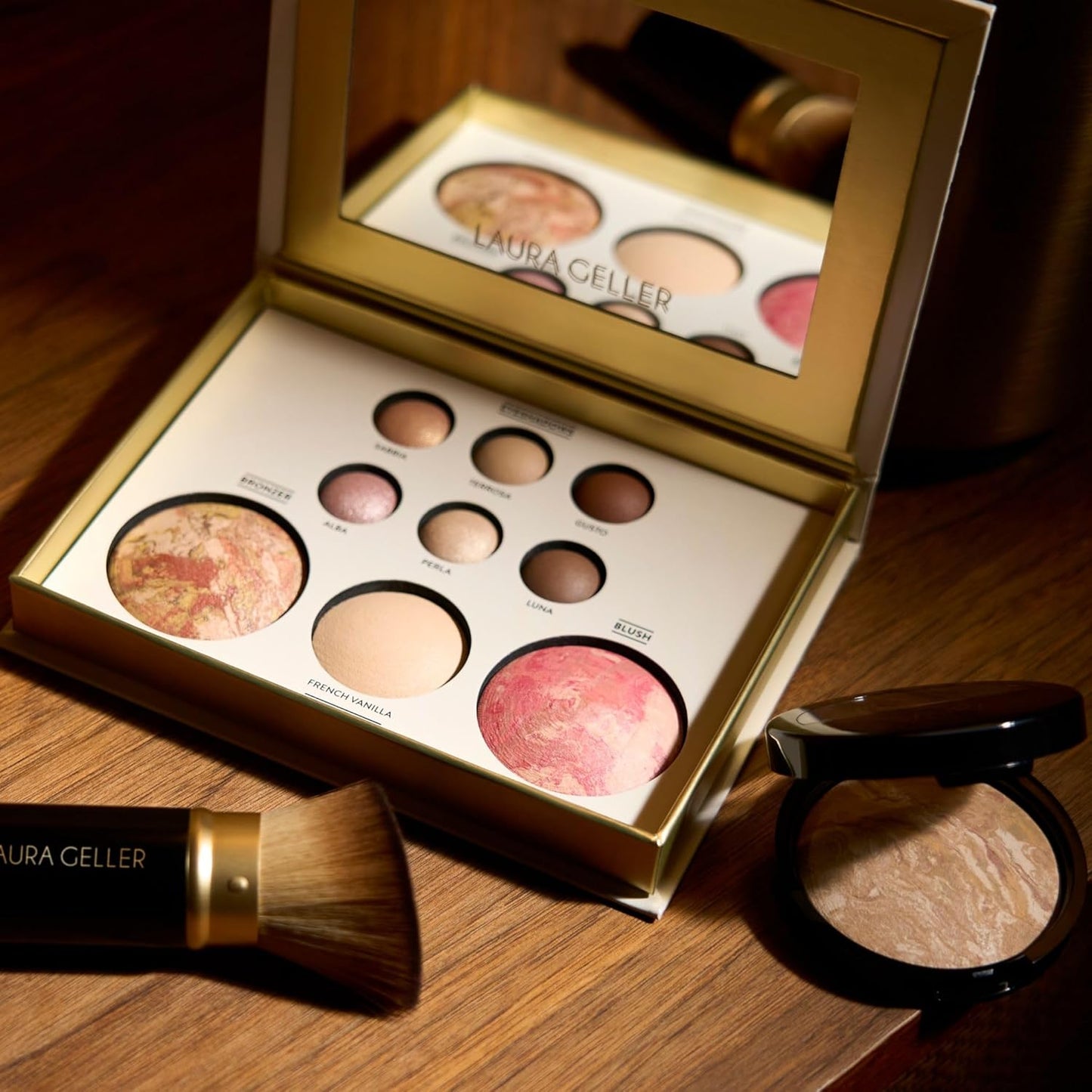 LAURA GELLER NEW YORK Baked Starter Kit- Baked Balance-n-Brighten, Medium + Best of the Best Tuscan Dreams..