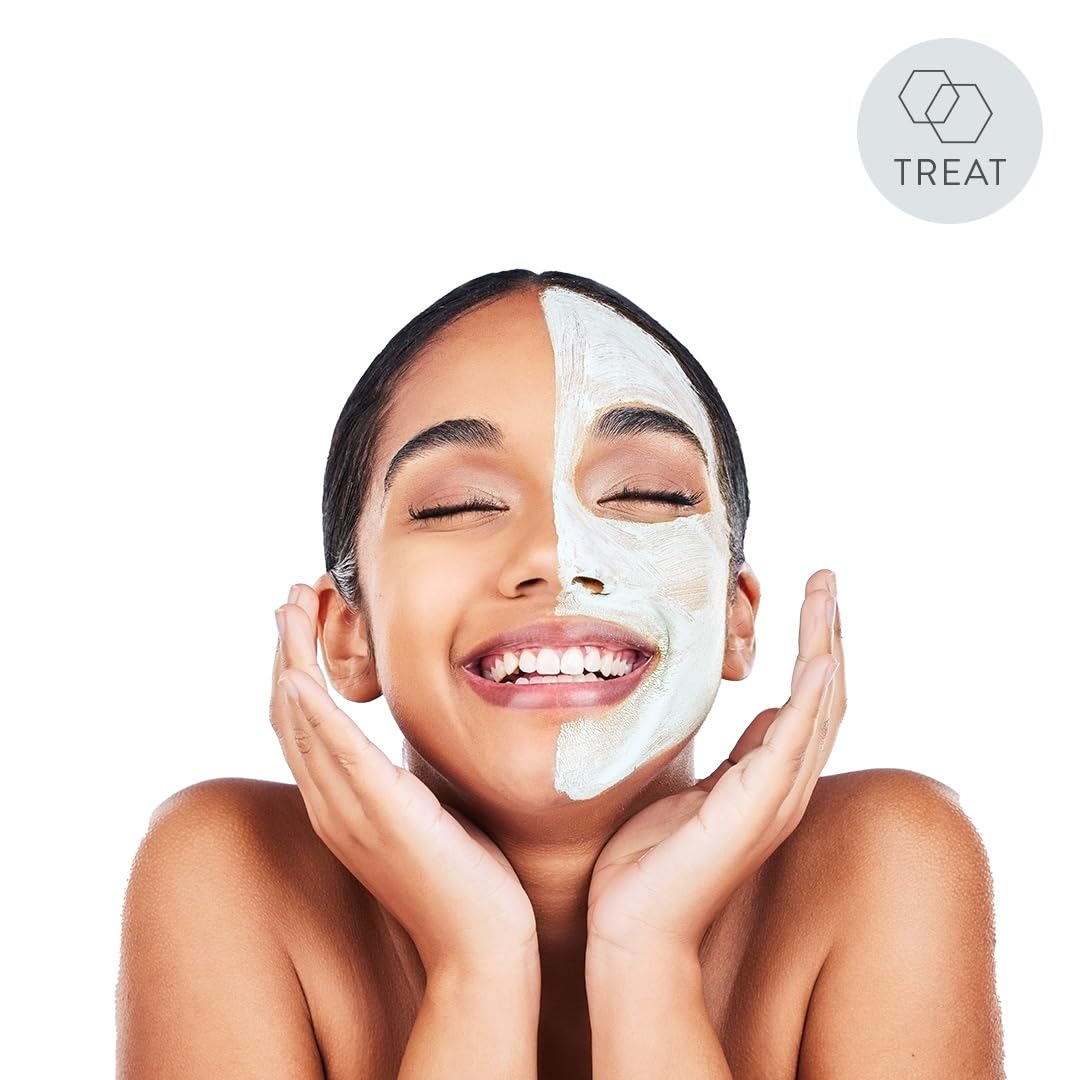 AcneFree Acne Clearing Mask, 3.5% Sulfur Acne Treatment, Absorbs Excess Oil and Unclogs Pores with Vitamin C, Bentonite, and Zinc, 1.7 Ounce