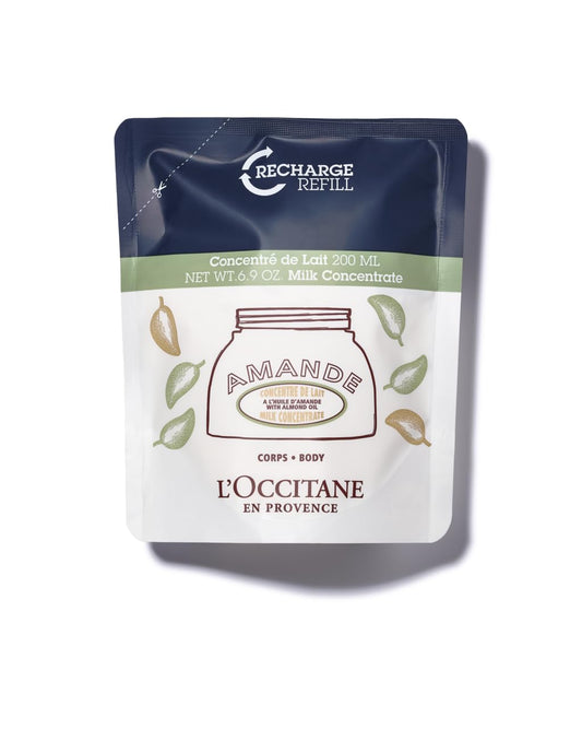 L'Occitane Almond Milk Concentrate, 48 Hour Hydration*, Moisturizes, Firms & Smooths Skin with Almond Milk & Oil..