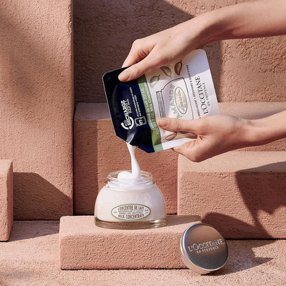 L'Occitane Almond Milk Concentrate, 48 Hour Hydration*, Moisturizes, Firms & Smooths Skin with Almond Milk & Oil..