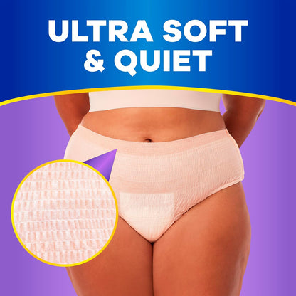 Always Discreet Essentials Adult Diapers for Women, Size S/M, 56 Count