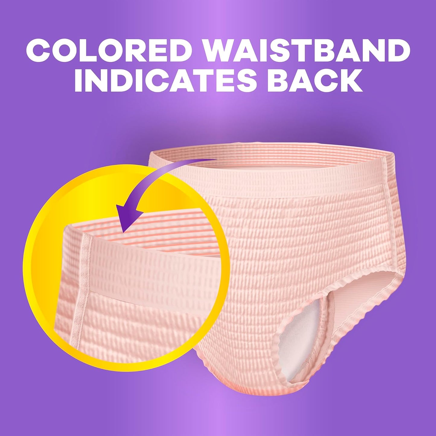 Always Discreet Essentials Adult Diapers for Women, Size S/M, 56 Count