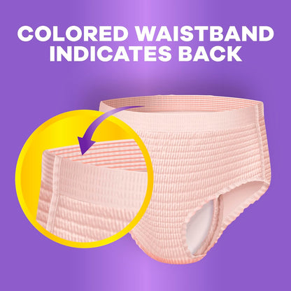 Always Discreet Essentials Adult Diapers for Women, Size S/M, 56 Count
