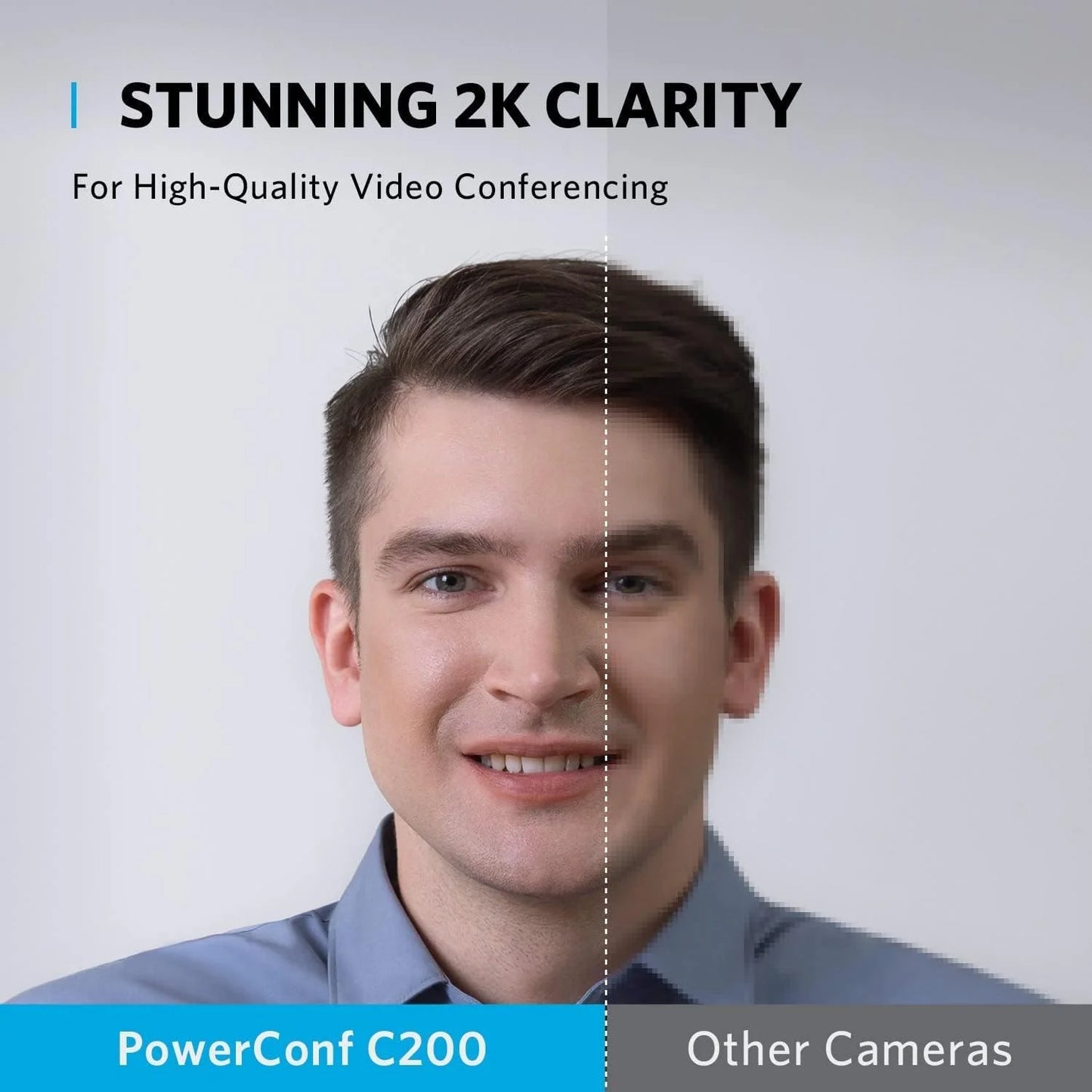 Anker PowerConf C200 2K Webcam for PC, Webcam for Laptop, Computer Camera