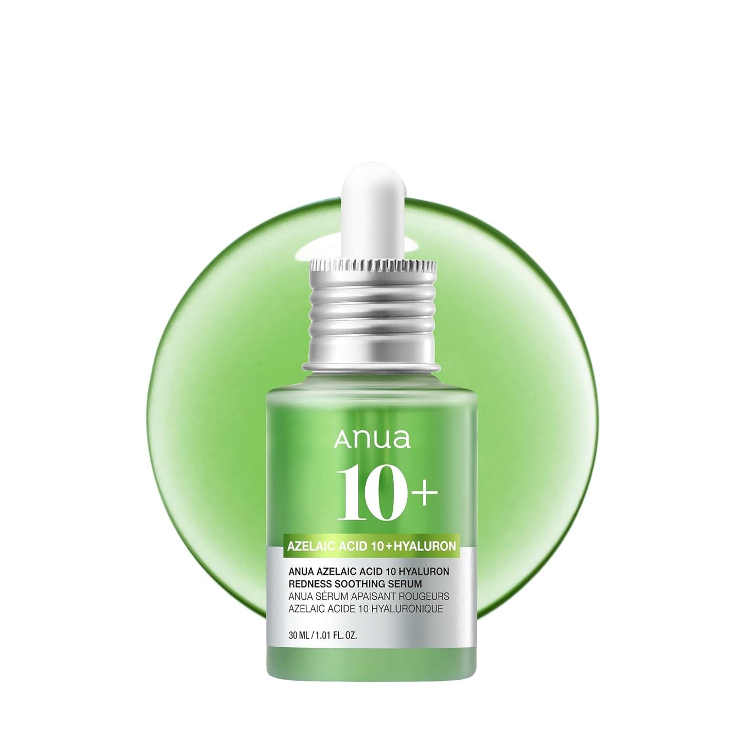 Anua Azelaic Acid 10 Hyaluron Redness Soothing Serum, Facial Serum for Blemish-Prone &amp; Oily-Prone Skin..