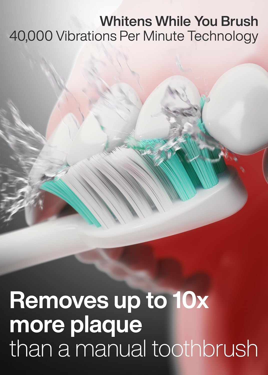 Aquasonic Vibe Series Ultra-Whitening Toothbrush – ADA Accepted Electric Toothbrush..