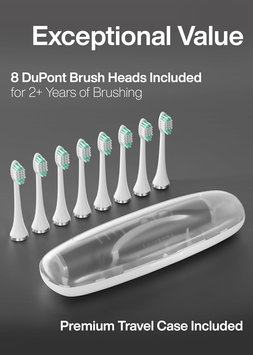 Aquasonic Vibe Series Ultra-Whitening Toothbrush – ADA Accepted Electric Toothbrush..