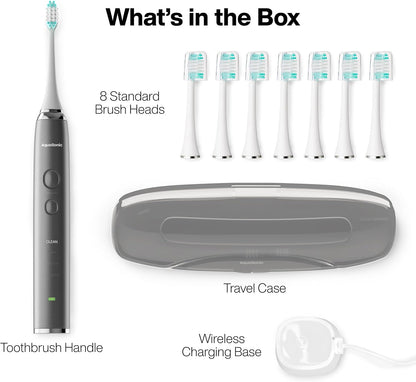 Aquasonic Vibe Series Ultra-Whitening Toothbrush – ADA Accepted Electric Toothbrush..