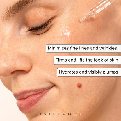 Asterwood Matrixyl 3000 + Argireline Serum for Face - Multi Peptide Serum with Hyaluronic Acid..