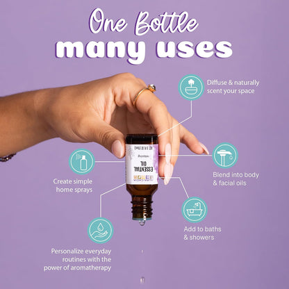 Aura Cacia 100% Pure Lavender Essential Oil, 0.5 fl. oz, Calm Relaxing Aroma, Therapeutic Grade, Ethically Sourced Lavender