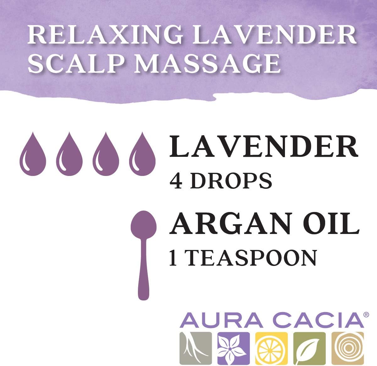 Aura Cacia 100% Pure Lavender Essential Oil, 0.5 fl. oz, Calm Relaxing Aroma, Therapeutic Grade, Ethically Sourced Lavender