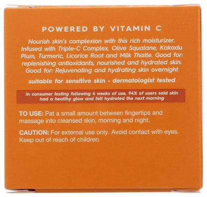 Avalon Organics Skin Moisturizer with Vitamin C, 1.7 Oz, Dermatologist Tested, Plant-Based Formula..