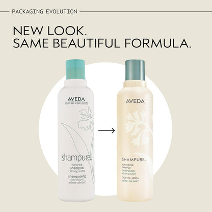 Aveda Shampure Nurturing Shampoo for Fine to Medium Hair | Gently Cleanses and Nourishes Hair | With Abyssinian Oil..