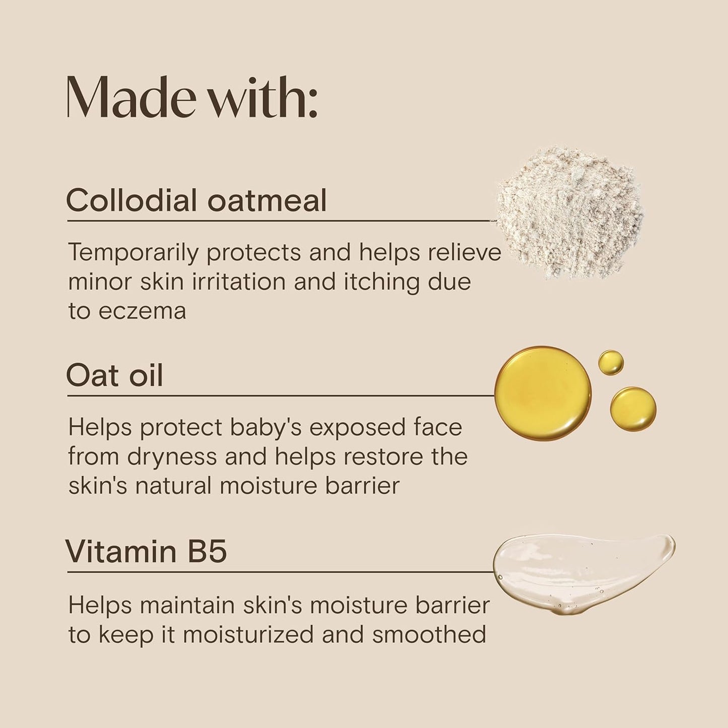 Aveeno Baby Eczema Therapy Nighttime Body Balm, Moisturizing Eczema Balm for Babies with Colloidal Oat & Ceramide..