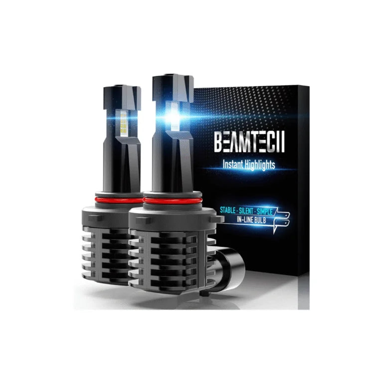 BEAMTECH 9005 Fog Light Bulb, HB3 Fog Bulb 6500K Fog Light or ATV UTV Off Road