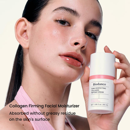 BIODANCE Pore Perfecting Collagen Peptide Cream, Hydrating, Plumping, Pore Care