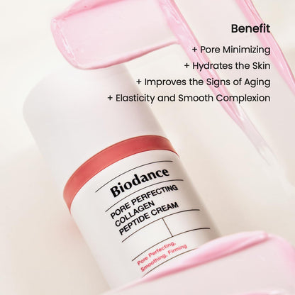 BIODANCE Pore Perfecting Collagen Peptide Cream, Hydrating, Plumping, Pore Care