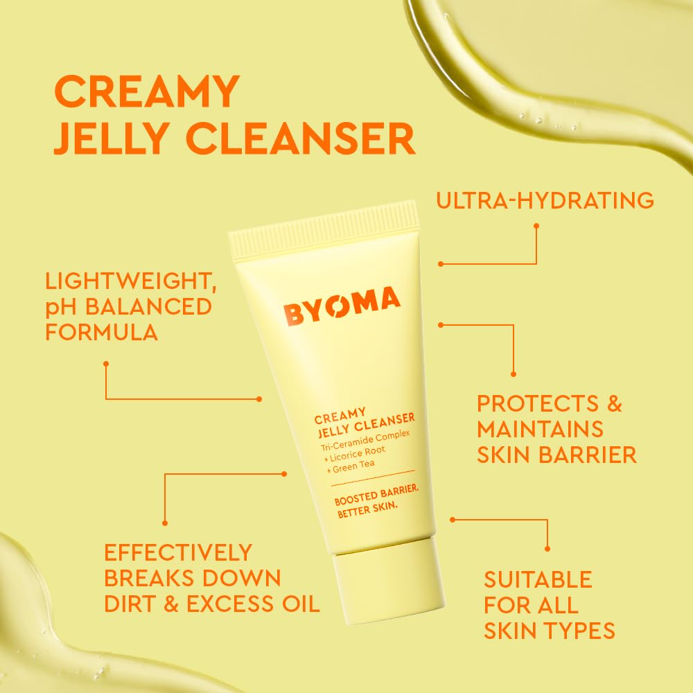 BYOMA So Clear Set - Barrier Repair Skincare Set for Acne Prone Skin - 30ml, 15ml, 15ml