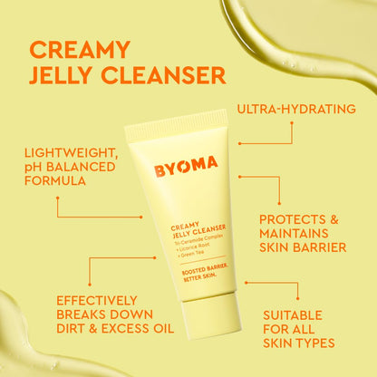 BYOMA So Clear Set - Barrier Repair Skincare Set for Acne Prone Skin - 30ml, 15ml, 15ml