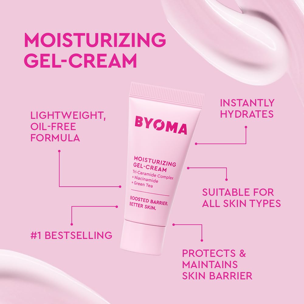 BYOMA So Clear Set - Barrier Repair Skincare Set for Acne Prone Skin - 30ml, 15ml, 15ml