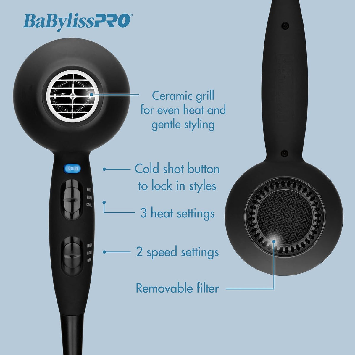 BaBylissPRO Ceramix Xtreme Hair Dryer