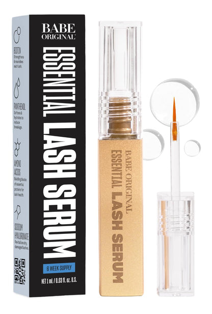 Babe Original Lash Serum - Fuller &amp; Longer Looking Eyelashes, Advanced Lash Enhancing Treatment for Natural Lashes..