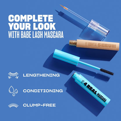 Babe Original Lash Serum - Fuller &amp; Longer Looking Eyelashes, Advanced Lash Enhancing Treatment for Natural Lashes..