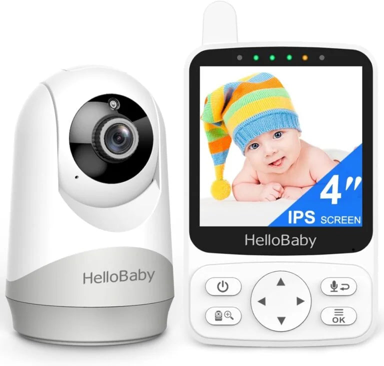 HelloBaby Baby Monitor – Portable Video Baby Monitor with Camera and Audio