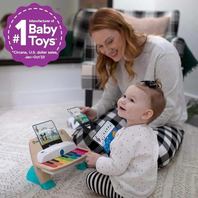 Baby Einstein and Hape Magic Touch Piano Wooden Musical Toddler Toy