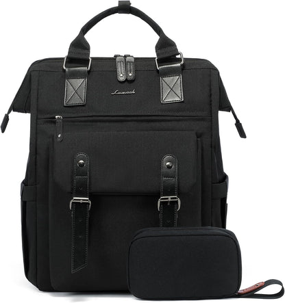 LOVEVOOK Laptop Backpack for Women; College Backpack, Teacher Work Bag, Travel Backpack Purse..