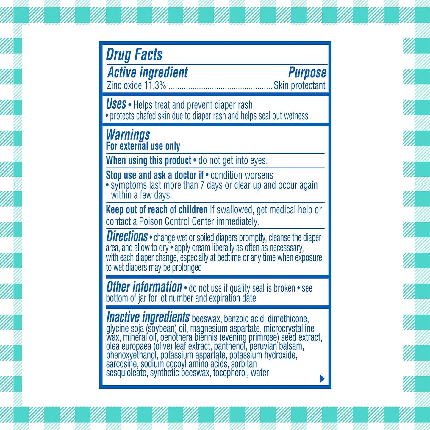 Balmex Fast-Acting Baby Diaper Rash Cream with Zinc Oxide + Soothing Botanicals..