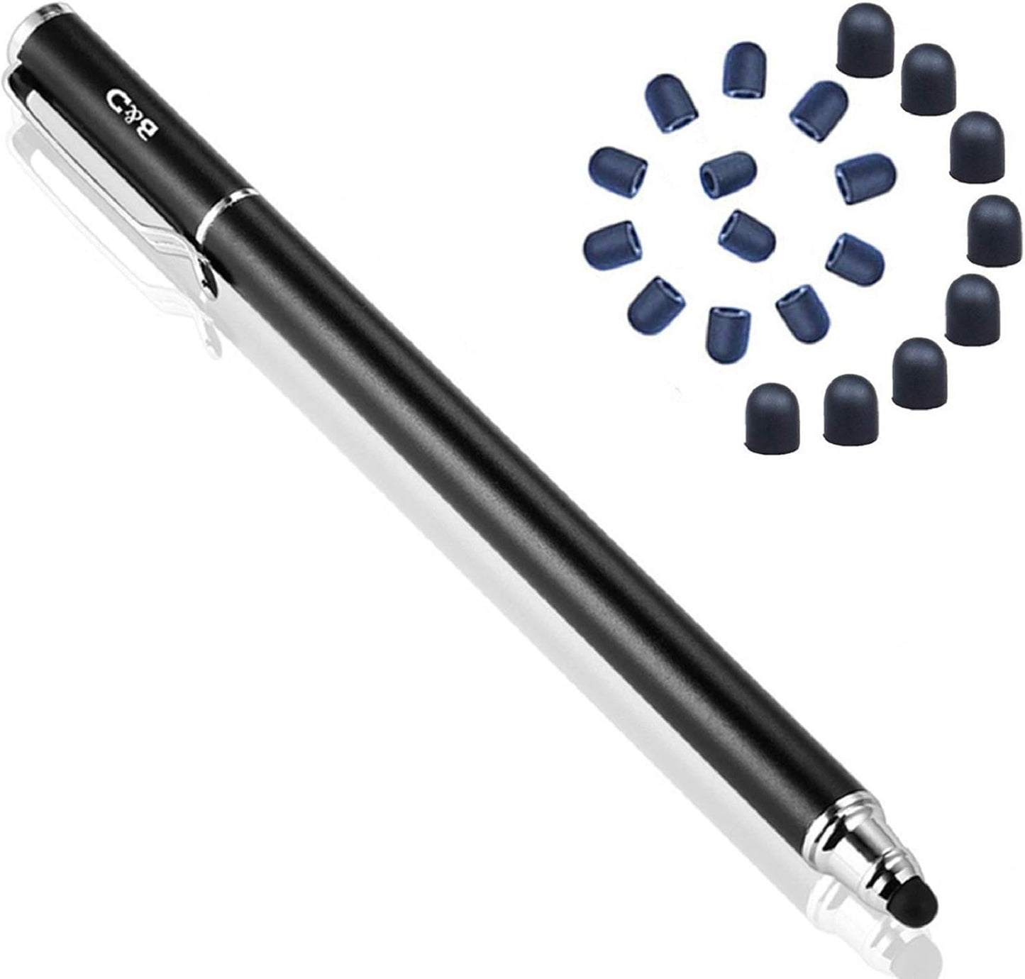 2-in-1 Stylus Touch Screen Pen for iPhone, Ipad, iPod, Tablet, Galaxy and More, Black...
