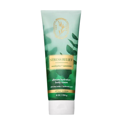 Bath & Body Works Eucalyptus Spearmint Aromatherapy Body Cream, Ultimate Hydration Moisturizer..