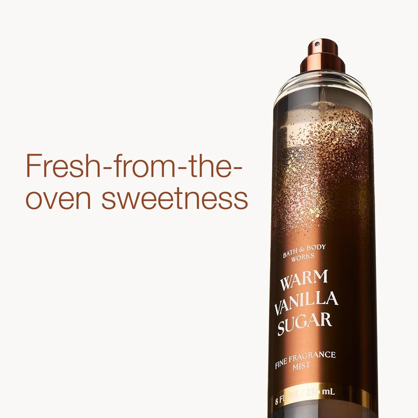 Bath & Body Works Warm Vanilla Sugar Fine Fragrance Mist, Body Spray & Perfume for Women, Long-Lasting Personal Fragrance..