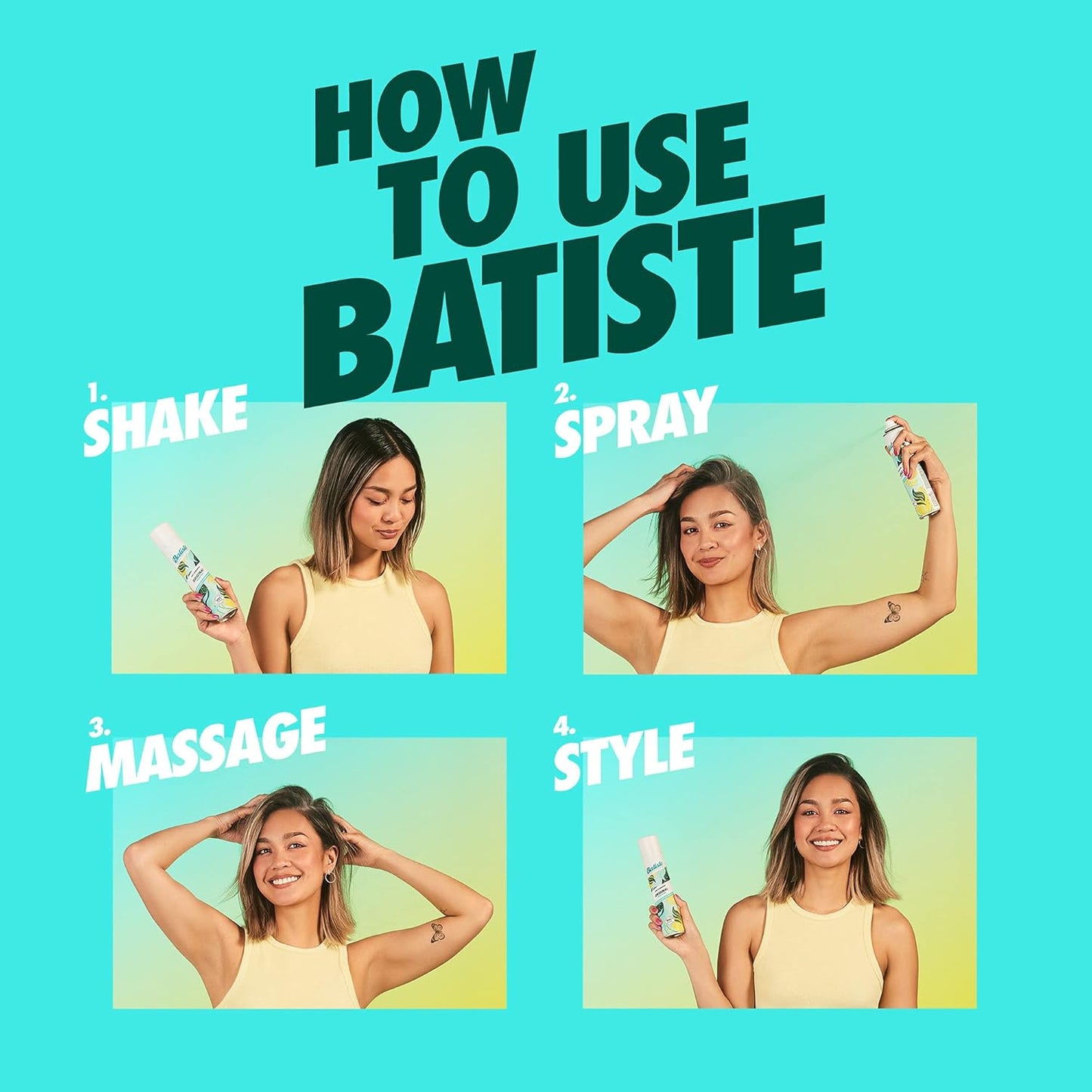 Batiste Dry Shampoo, Original Fragrance 162g/5.71 oz