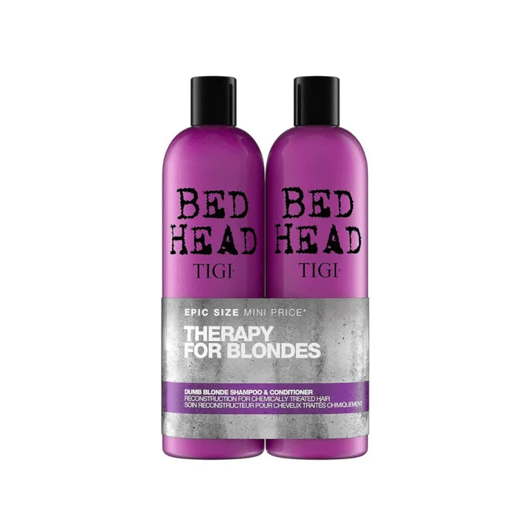 Bed Head by TIGI Dumb Blonde Shampoo and Conditioner for Blonde Hair