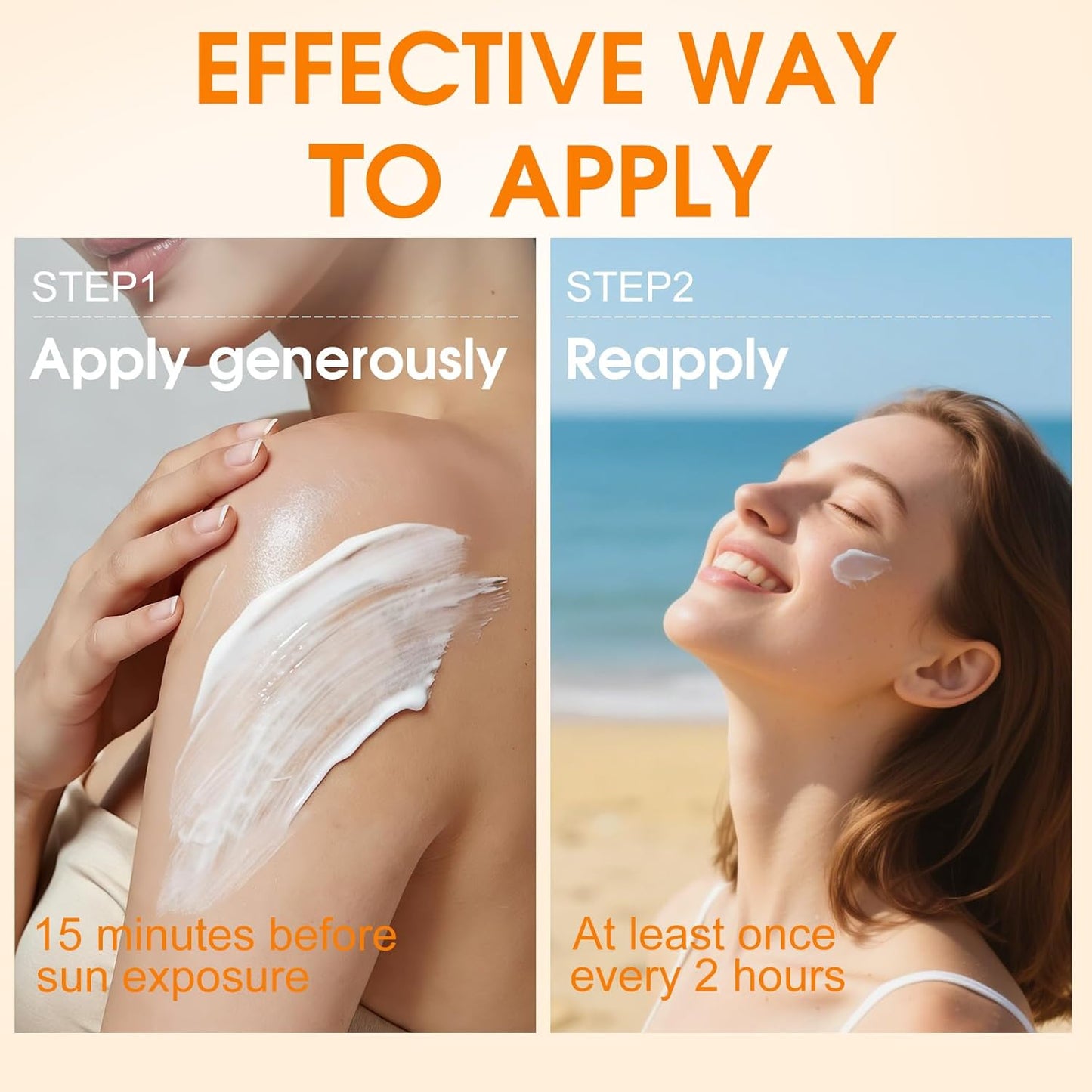 Beef Tallow Sunscreen SPF 50: Mineral Non-Nano Zinc Oxide Sunblock, Non-Greasy &amp; Instant Protection for Face..