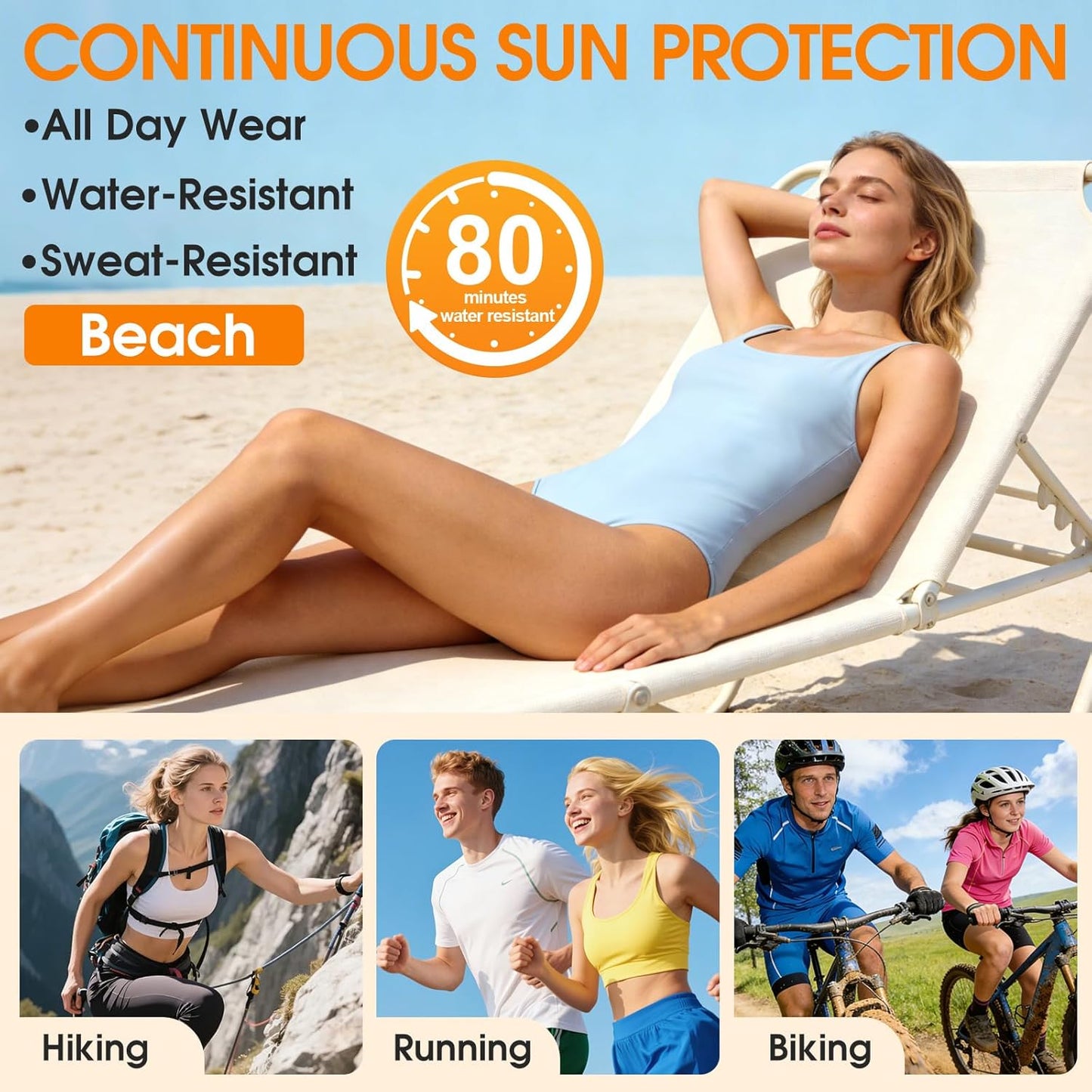 Beef Tallow Sunscreen SPF 50: Mineral Non-Nano Zinc Oxide Sunblock, Non-Greasy &amp; Instant Protection for Face..