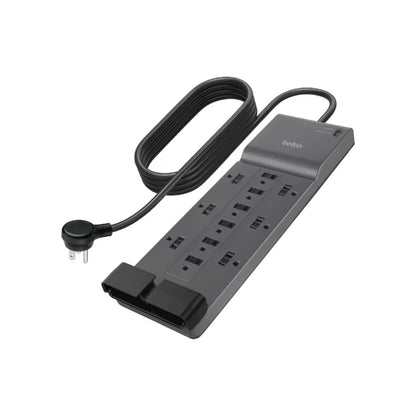 Belkin 12-Outlet Surge Protector Power Strip w/ 12 AC Outlets &amp; 8ft Flat Plug