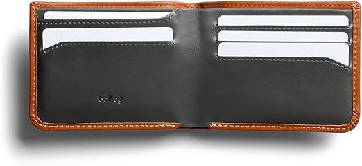 Bellroy Hide & Seek Wallet (Slim Leather Bifold Design, RFID Protected, Holds 5-12 Cards